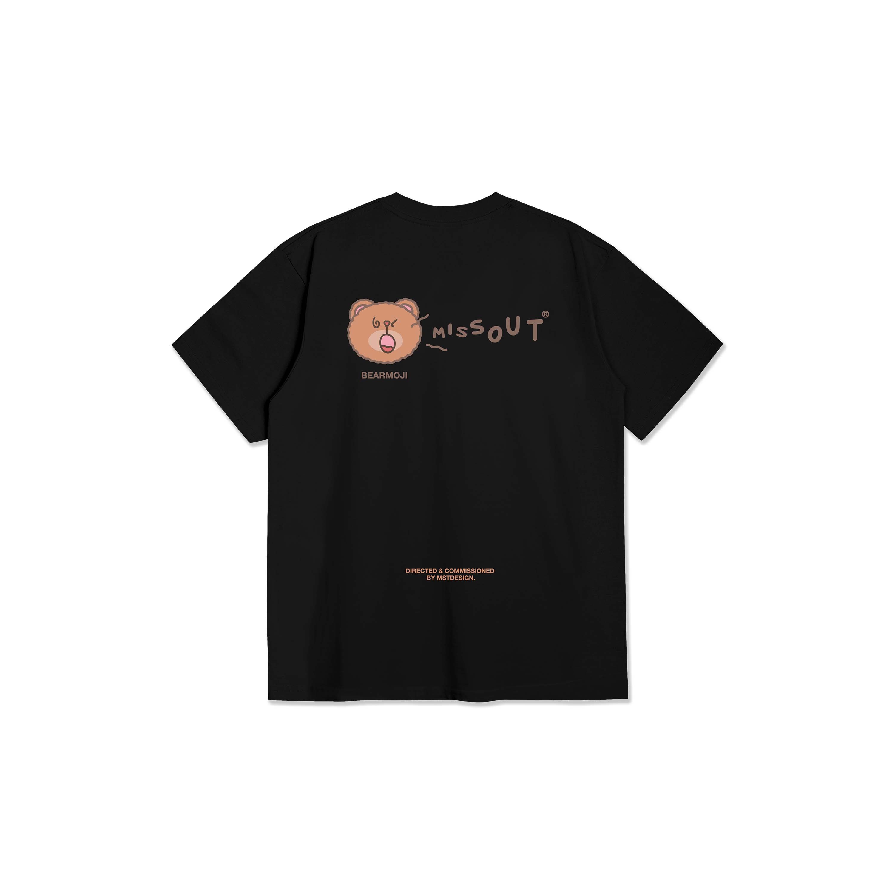 ÁO THUN BEARMOJI MISSOUT