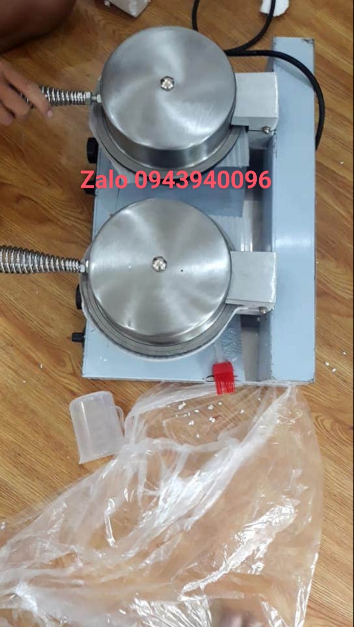 máy làm bánh ốc quế đôi,bánh kem ốc quế