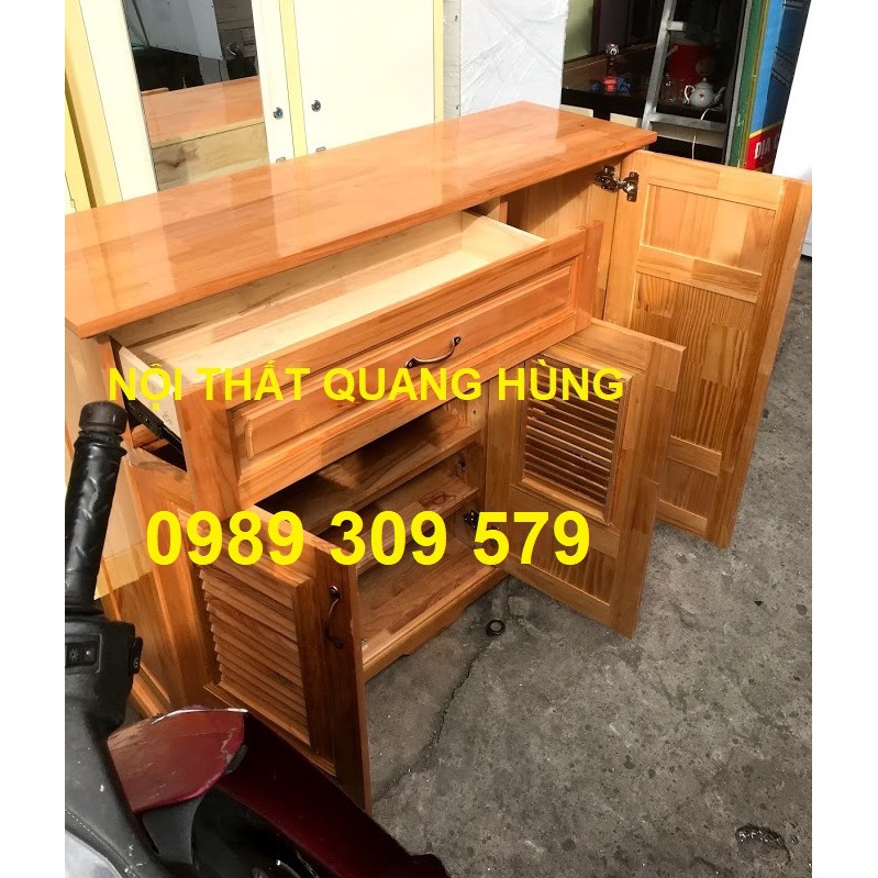 Tủ Giày Dép Gỗ Thông Cao Cấp