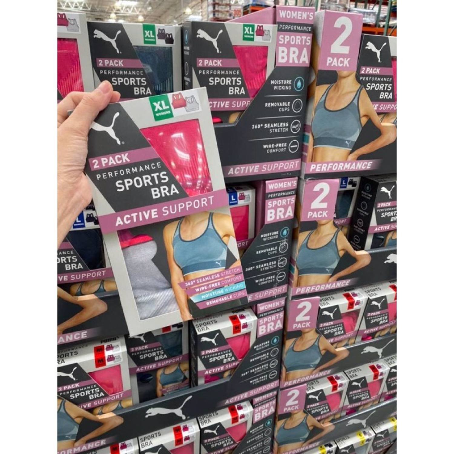 sét 2 áo Bra PUMA AUTH