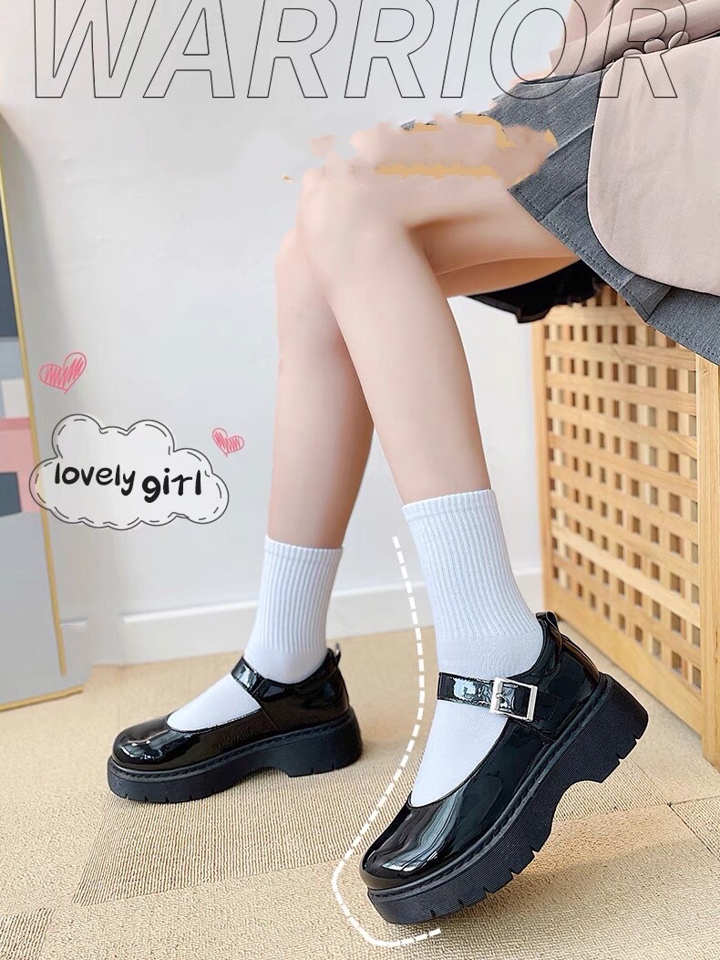 Giày nữ Mary Jane Vintage 5cm