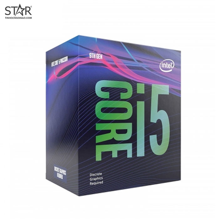 CPU Intel Core i5 9400F (4.10GHz, 9M, 6 Cores 6 Threads) Box Công Ty (Không GPU)