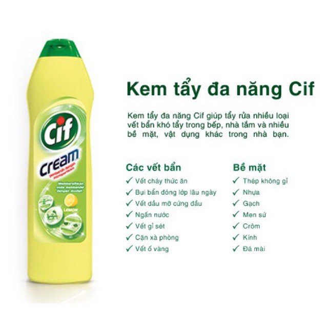 Kem tẩy đa năng Sunlight chai 690g