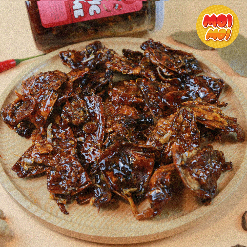 Mực rim me sa tế 300g - Đồ ăn vặt MoiMoi