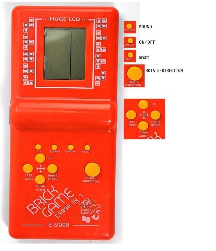 Máy Chơi Game Cầm Tay Brick Game Cổ Điển