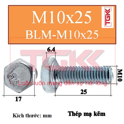 Bulong mạ kẽm m10