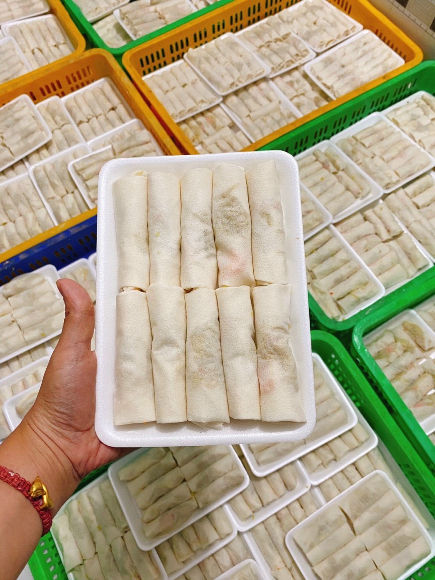 Chả giò hải sản phô mai 10 cuốn