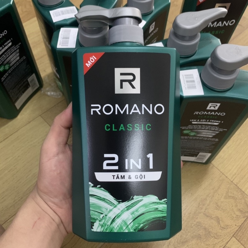Rouo classic 180g /650g men's perfume gel bikini bottoms classic 2in1 men's body wash shampoo-pegastore