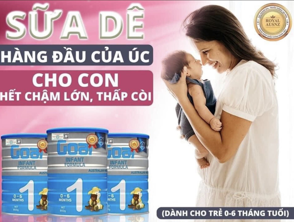 Sữa Hoàng Gia Úc Goat Infant Formula 1