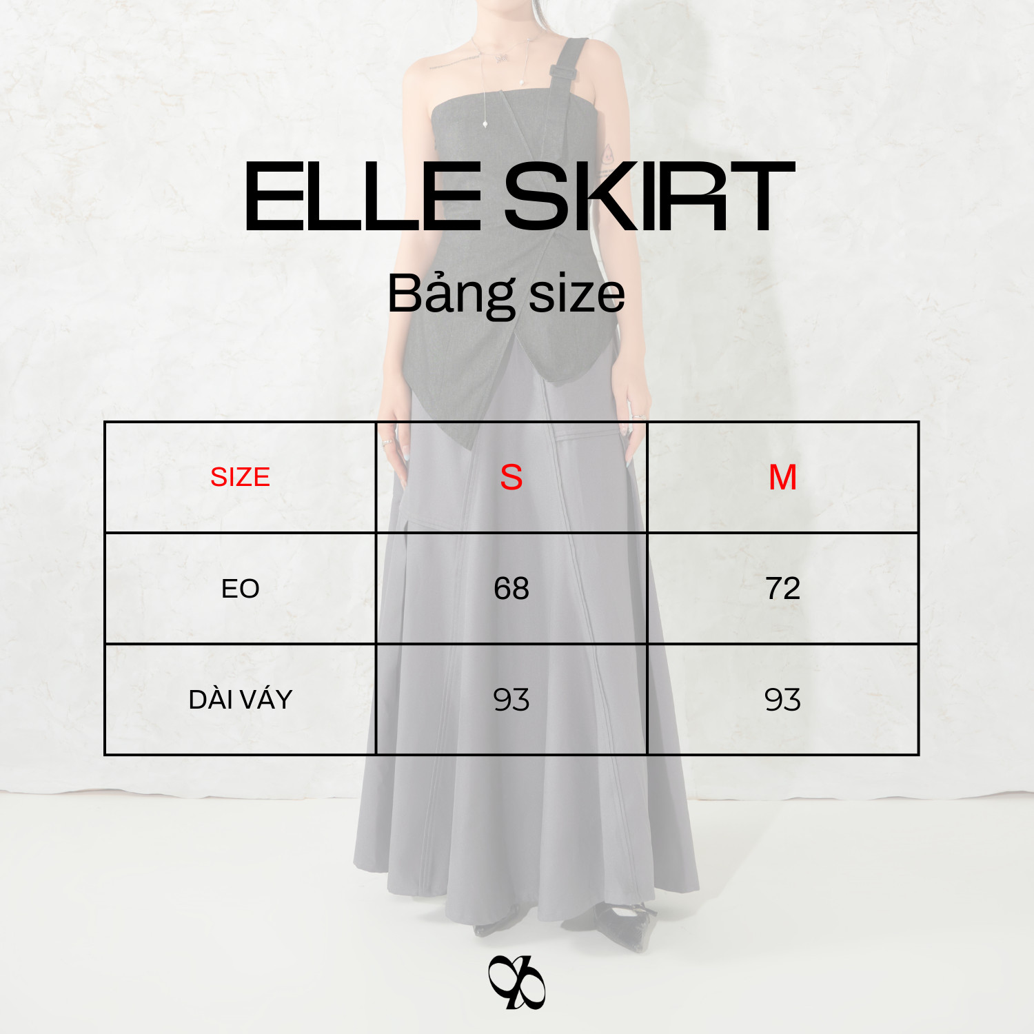 INTO.EIGHT | Chân váy xoè dáng dài INTO EIGHT thiết kế ( Elle Skirt)
