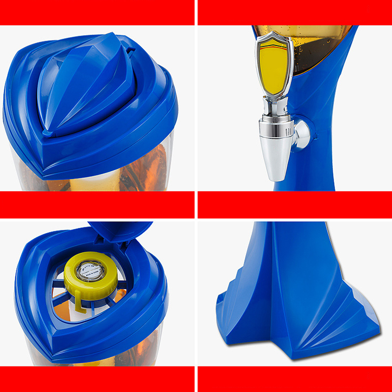 Bình Đựng Nước Dung Tích 3 Lít (Tháp Bia Mẫu V6)