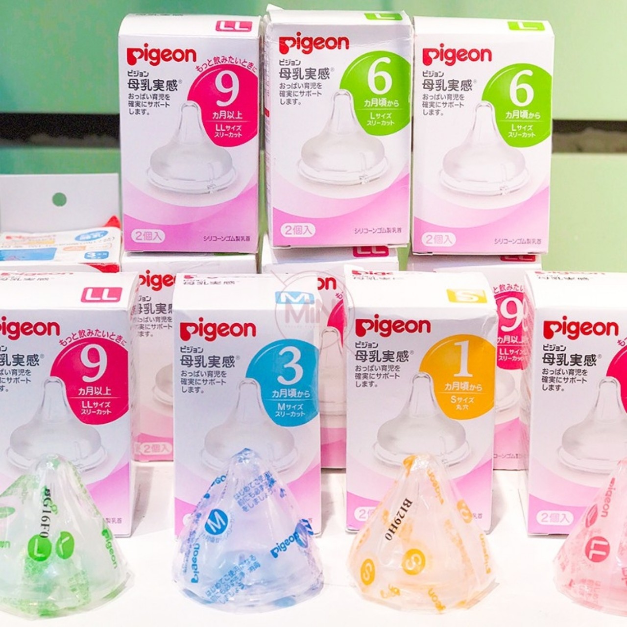 Núm pigeon nội địa Nhật -hộp 2 chiếc