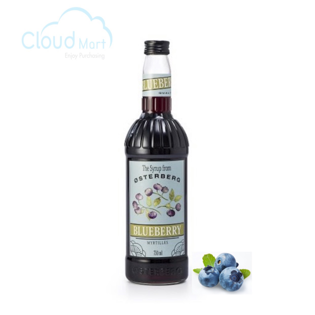 Syrup Osterberg Blueberry (Việt Quất) 750ml