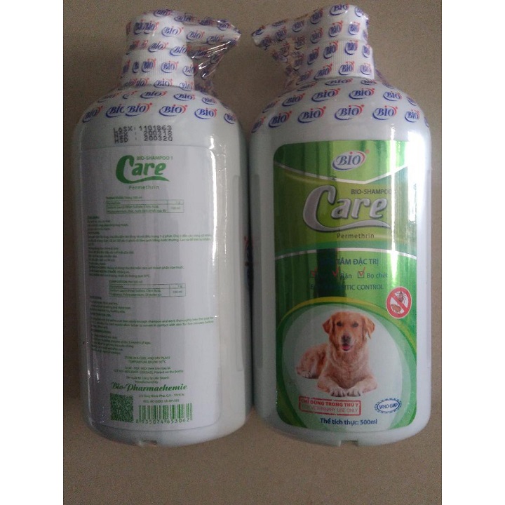 Sữa tắm tri ve rận bọ chét Bio Care 500ml