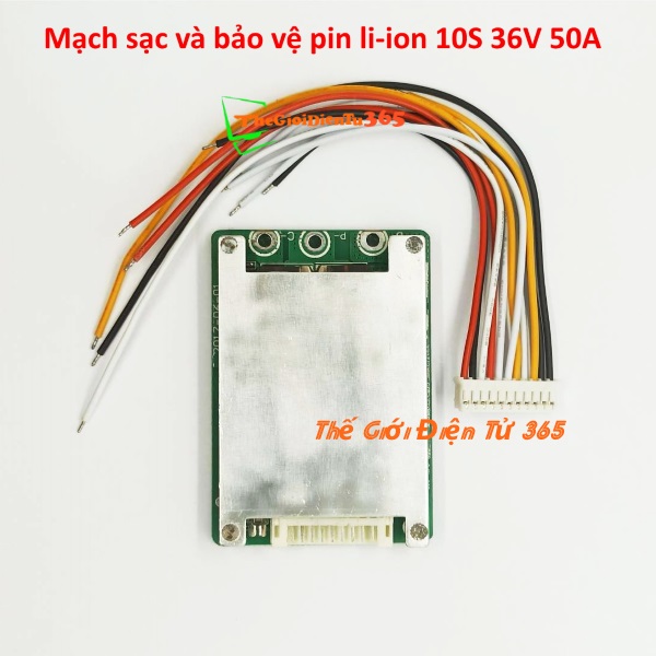 Mạch Sạc Và Bảo Vệ Pin Li-ion Đa Năng   1S - 10S 50A