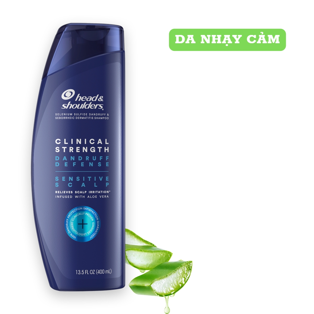 Dầu Gội Sạch Gàu Head & Shoulders Clinical Strength 400ml