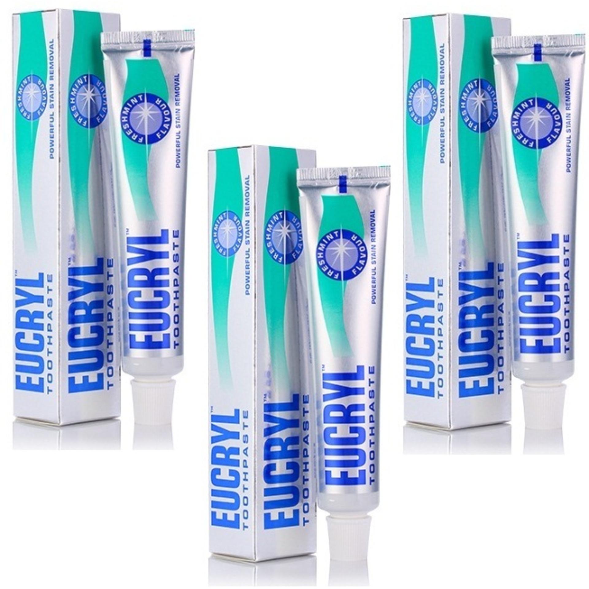 Kem Đánh Trắng Răng Nhanh Chóng Eucryl Tooth Paste