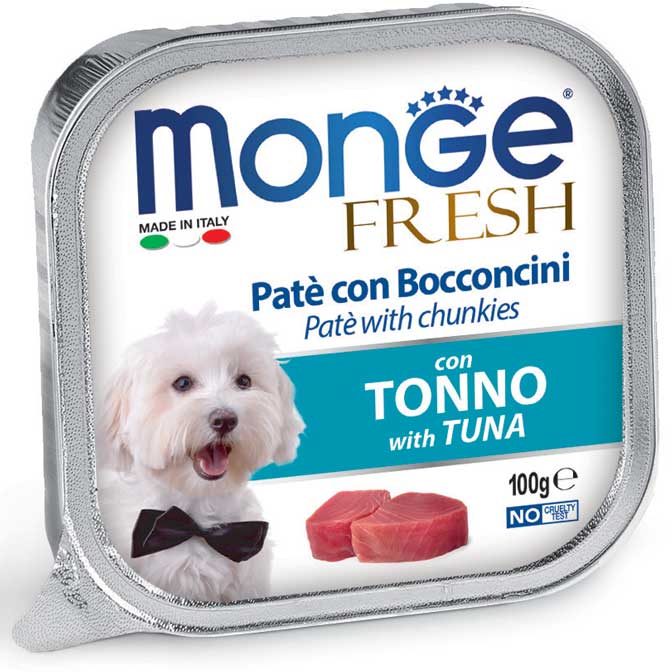 Pate cho chó - Pate Monge hộp 100g đủ vị