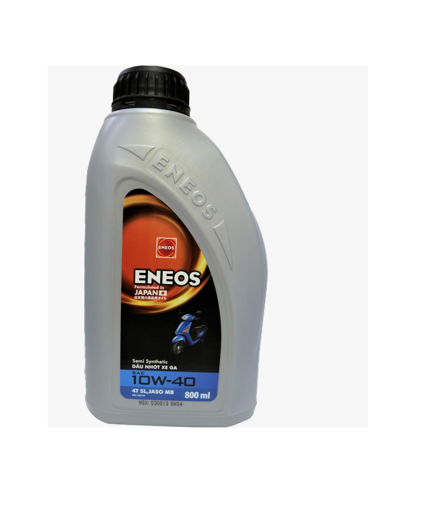 [HCM]Nhớt xe ga ENEOS SEMI SYNTHETIC 10W40 0.8L