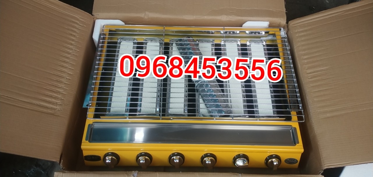 Bếp nướng BBQ bằng gas 4-6 đầu đốt