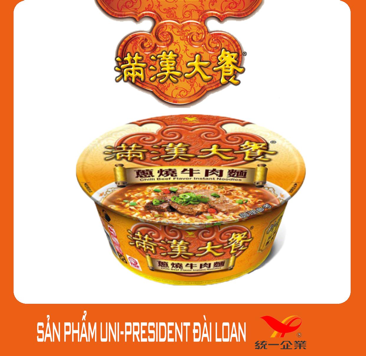Taiwan Uni-President Chilli Beef Flavor Instant Noodle