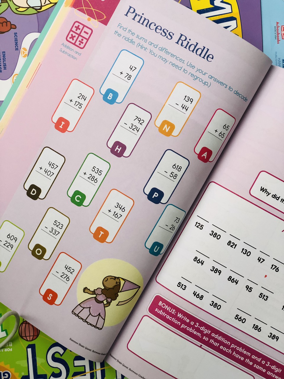 sách Summer Brain Quest 3&4 - Á Châu Books ( 8 - 9 tuổi )