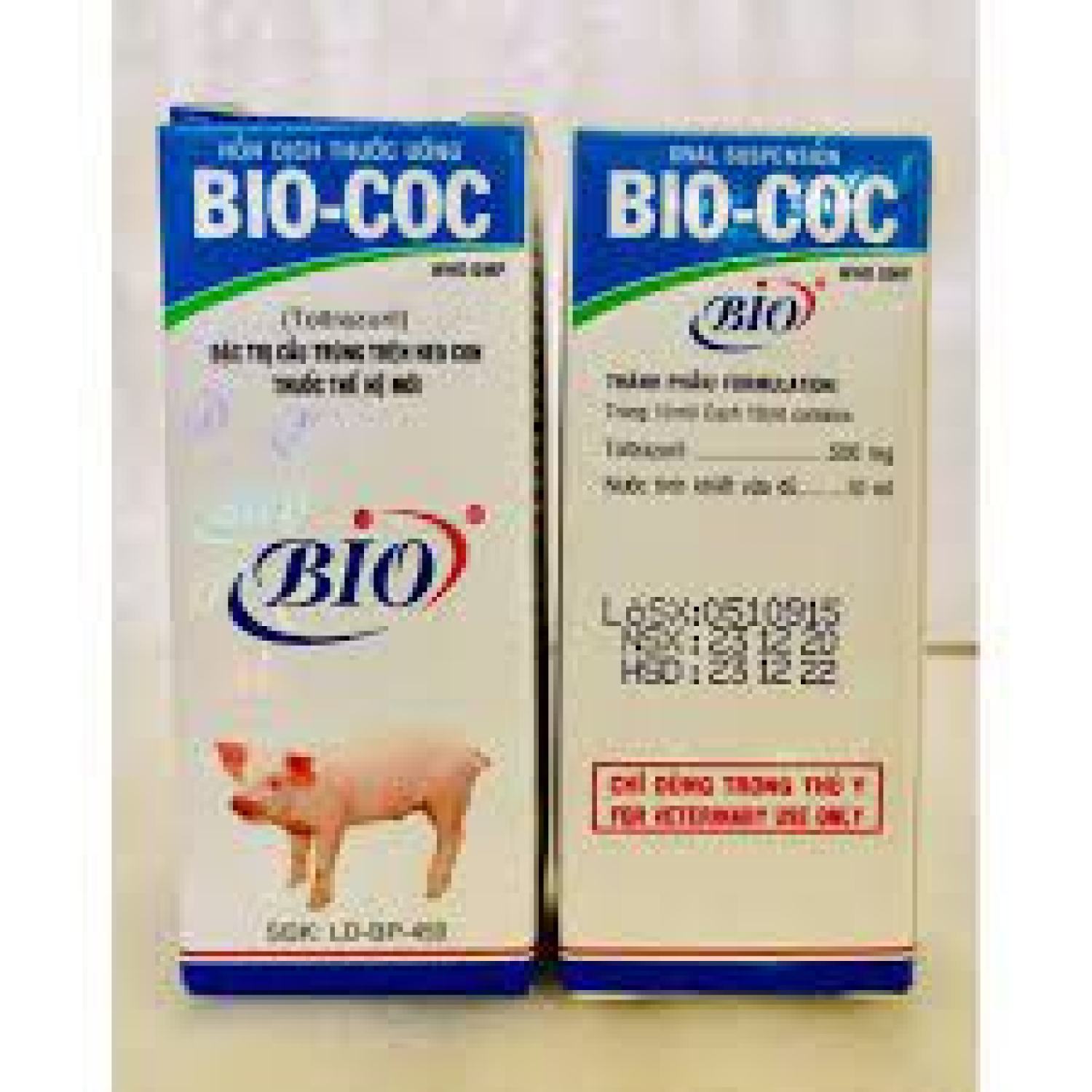 BIO COC (cầu trùng ) lọ 10ml (biococ)