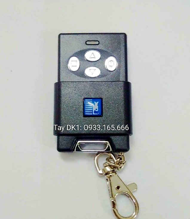 Remote Austdoor 4 nút - Tay DK1 điều khiển cửa cuốn Austdoor chống sao