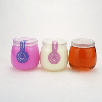 Hủ Thuỷ Tinh Yaourt Tròn. Béo 200ml