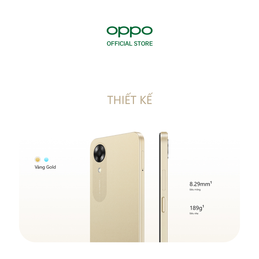 Điện thoại OPPO A17k - Hàng chính hãng