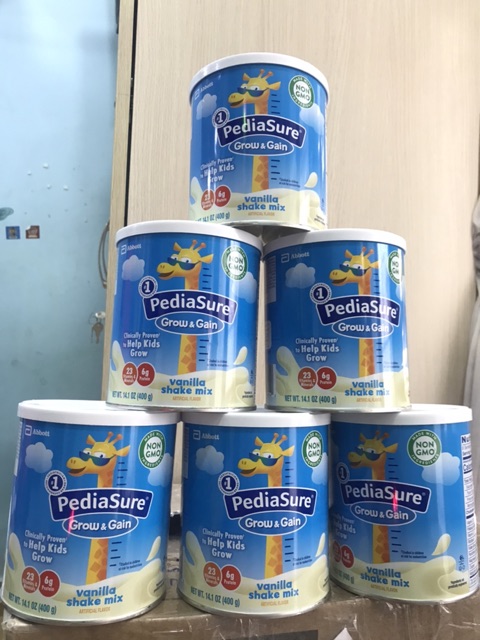 [HCM]Sữa Bột Pediasure Grow & Gain Mỹ 400G (Vị Vani)