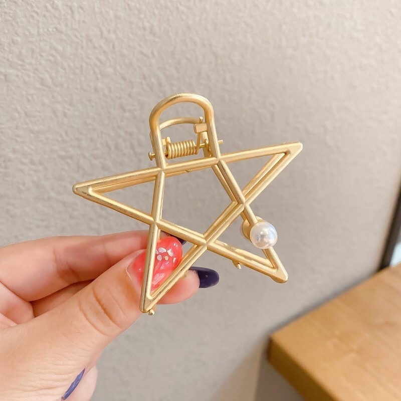 GẮP TÓC KIM LOẠI SIÊU ĐẸP MIX NGỌC GIẢ