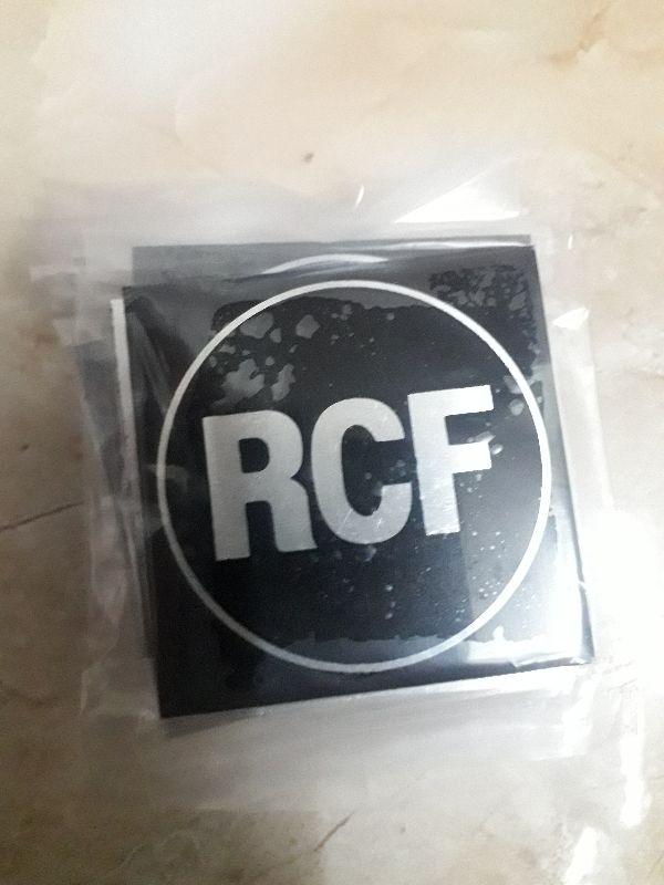 [HCM]Tem dán thùng loa RCF vuông ( giá 2 tem )