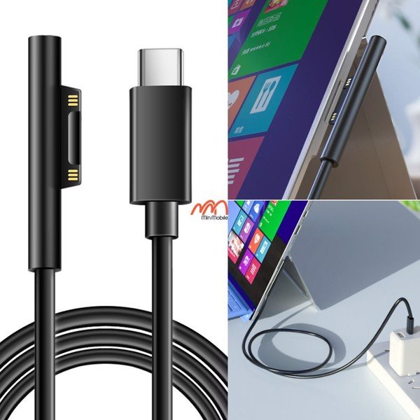 Cáp sạc type-C to Surface Pro 3/4/5/6