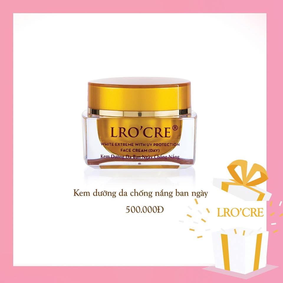 [HCM] Kem dưỡng trắng da mặt Lrocre (Ban Ngày)