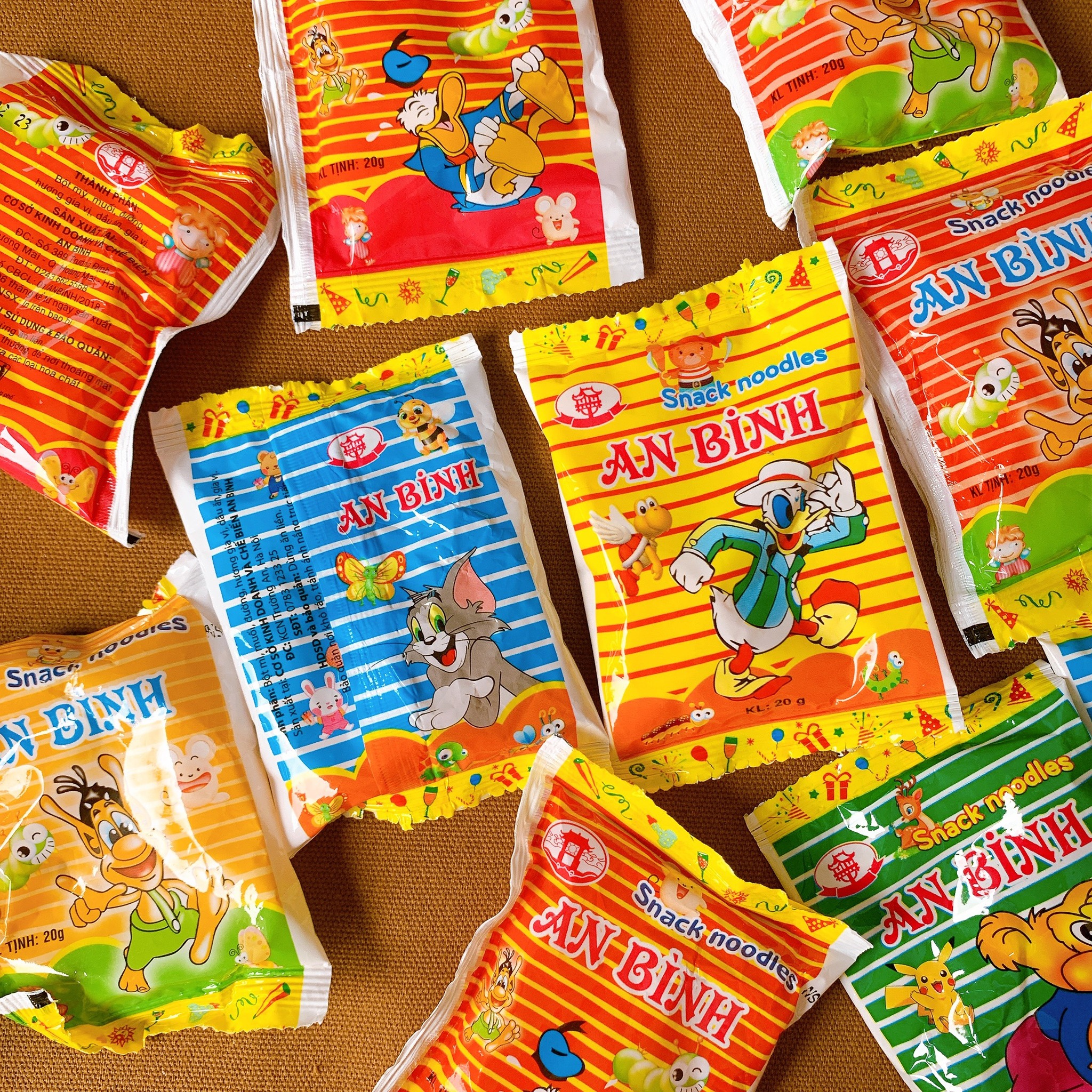 Combo 50 gói mì tôm trẻ em An Bính