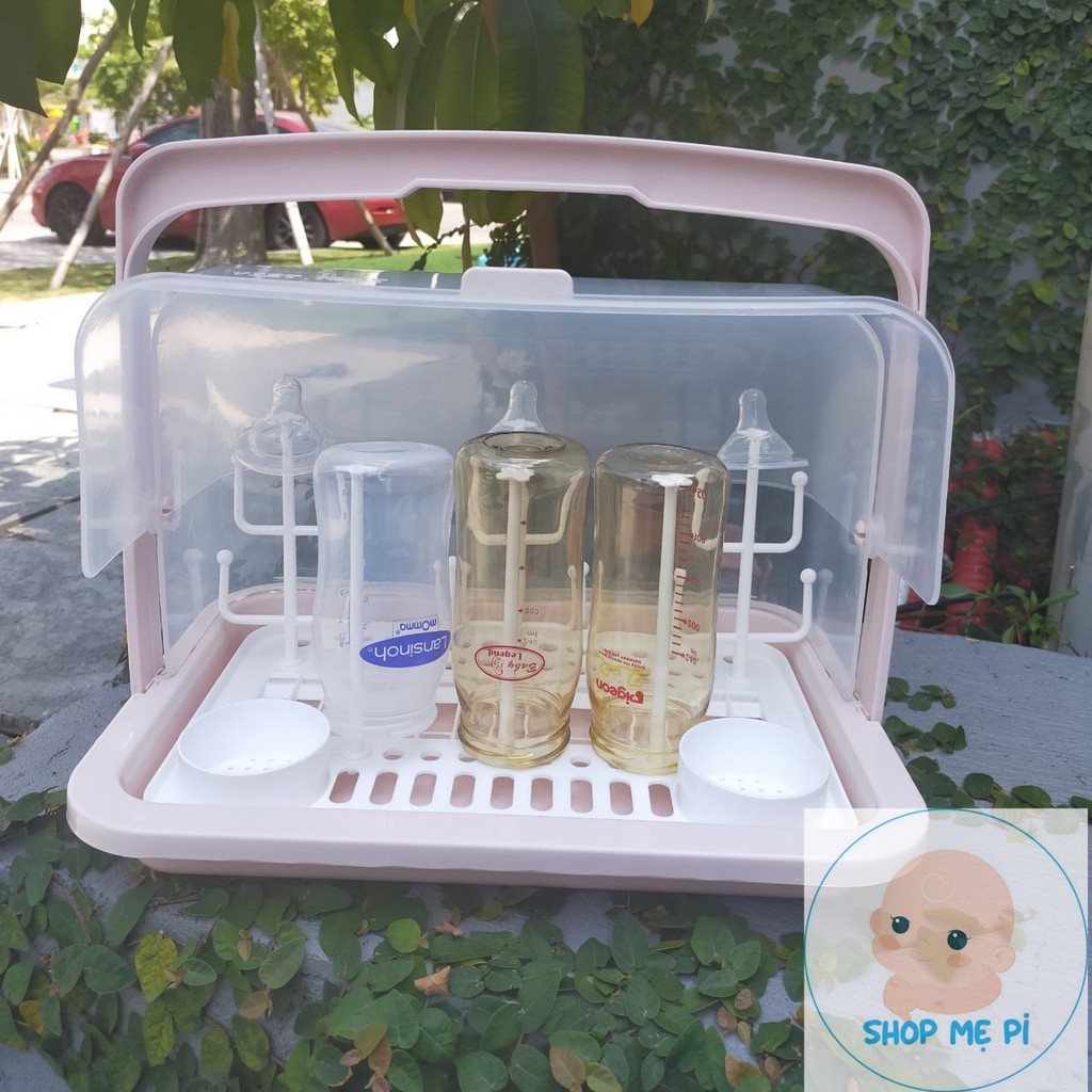 Khay úp bính sữa - giỏ úp chén , giỏ úp cốc có quai sách cho gia đình việt