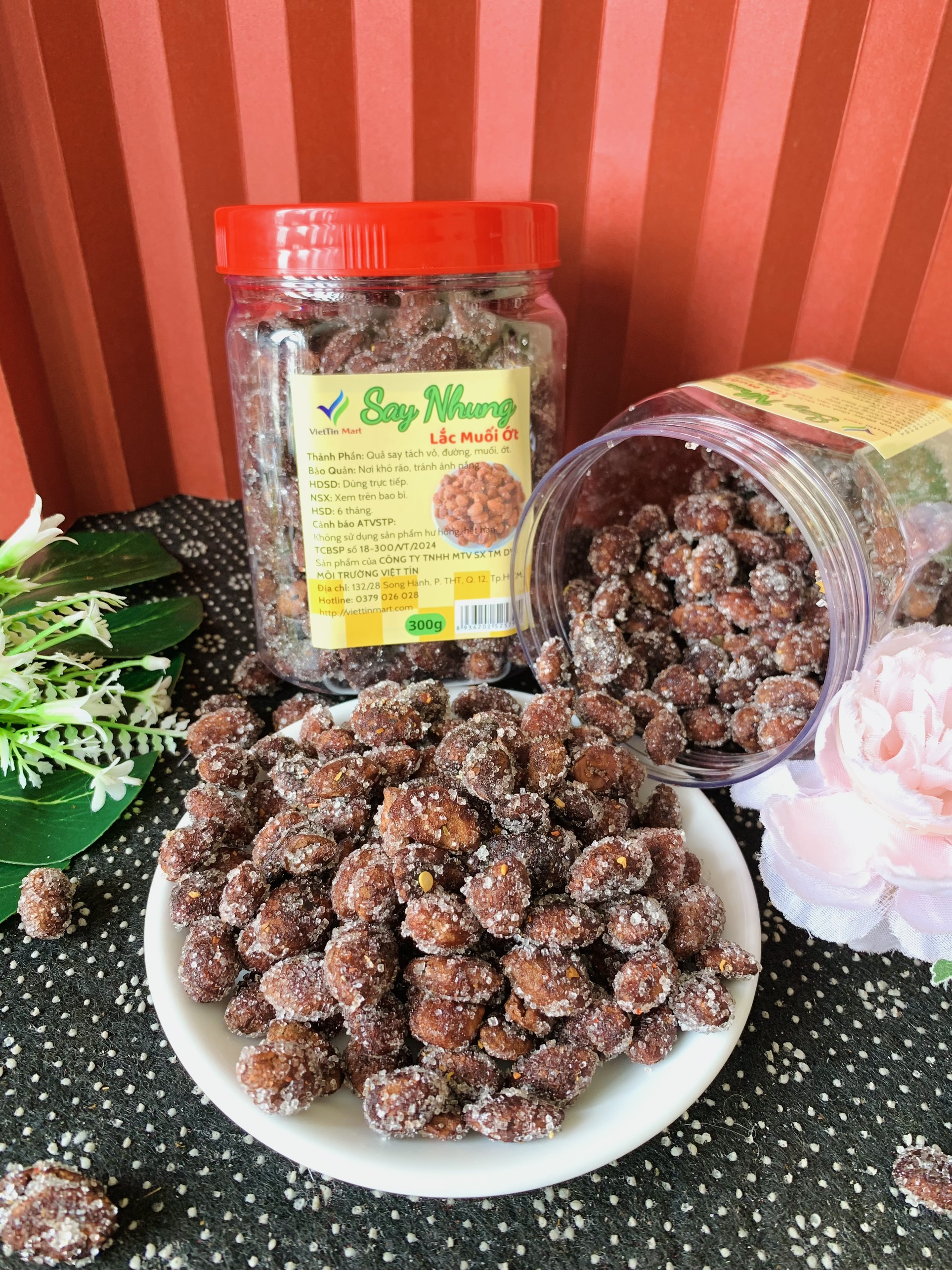 SAY NHUNG LẮC MUỐI ỚT 300G
