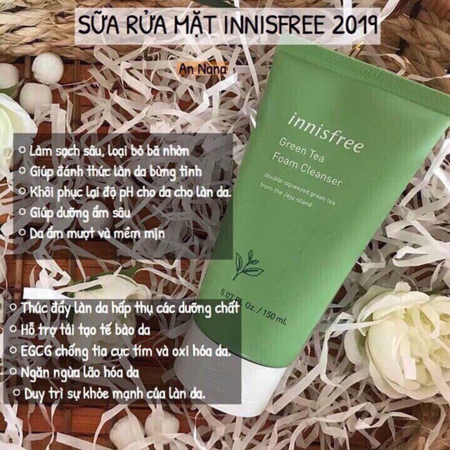 Sữa Rửa Mặt Innisfree 150ml