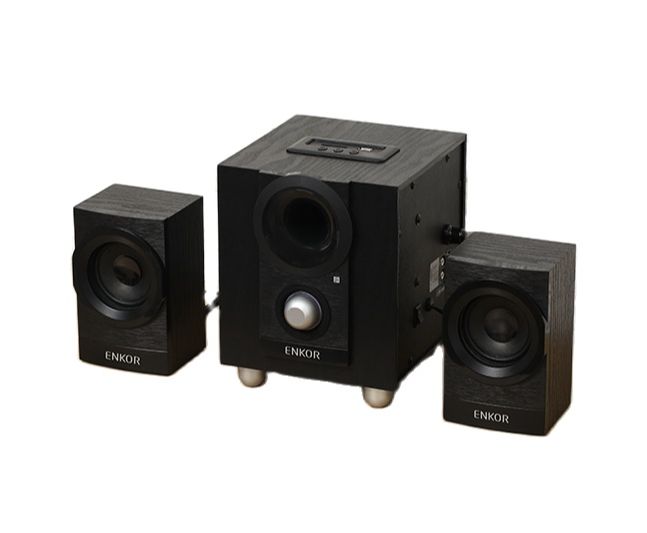 [HCM] E700 Loa vi tính Bluetooth Enkor E700 Đen - 2.1