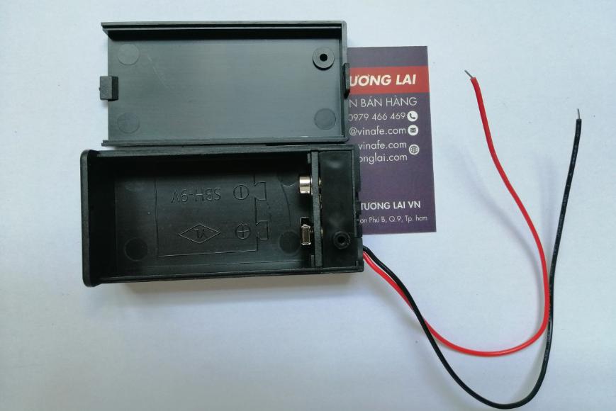 [HCM]Đế Pin 9V Có Công Tắc