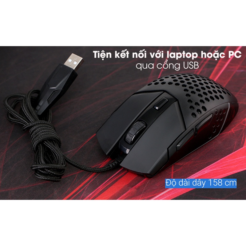 Chuột Gaming Zadez G151M Đen ( Like New )