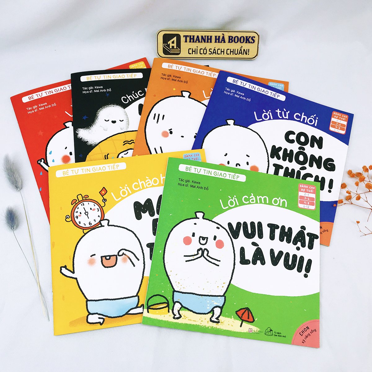 Sách - Ehon Bé Tự Tin Giao Tiếp- Bộ 6 quyển