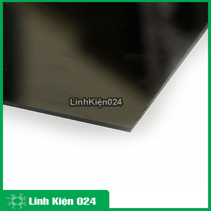 Mica Đen khổ A4 20x30cm dày 2mm làm mạch điện tử