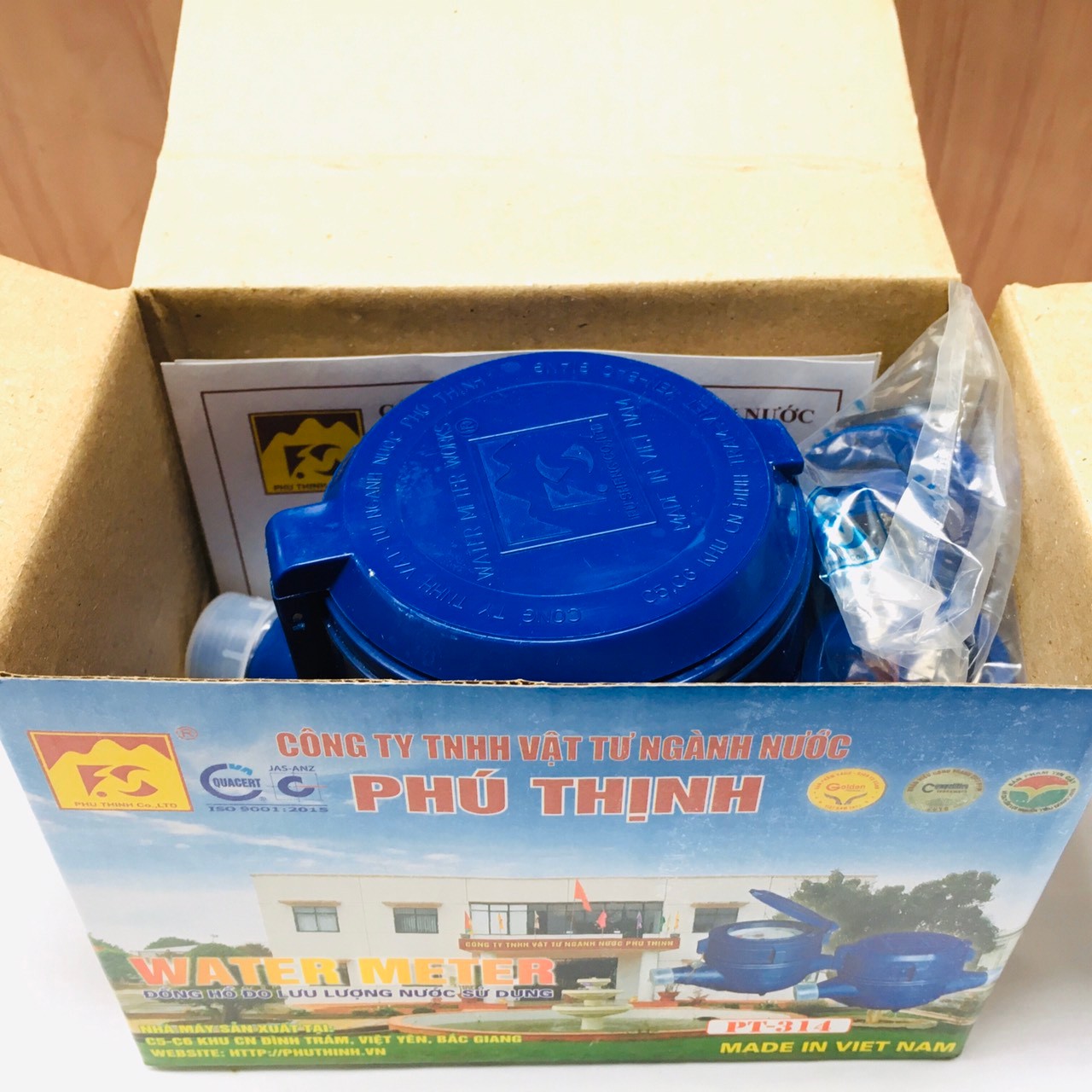 ĐỒNG HỒ ĐO NƯỚC SINH HOẠT PHÚ THỊNH PT314
