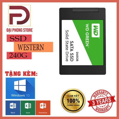 [HCM]Ổ cứng SSD Western Digital Green 240GB 2.5" SATA 3