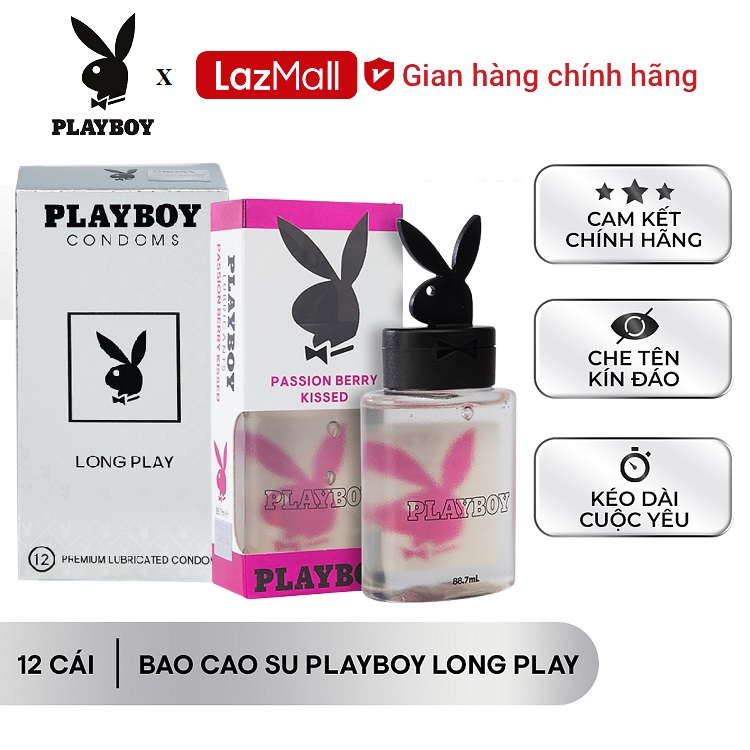Bao cao su Playboy Long Play 12 bao
