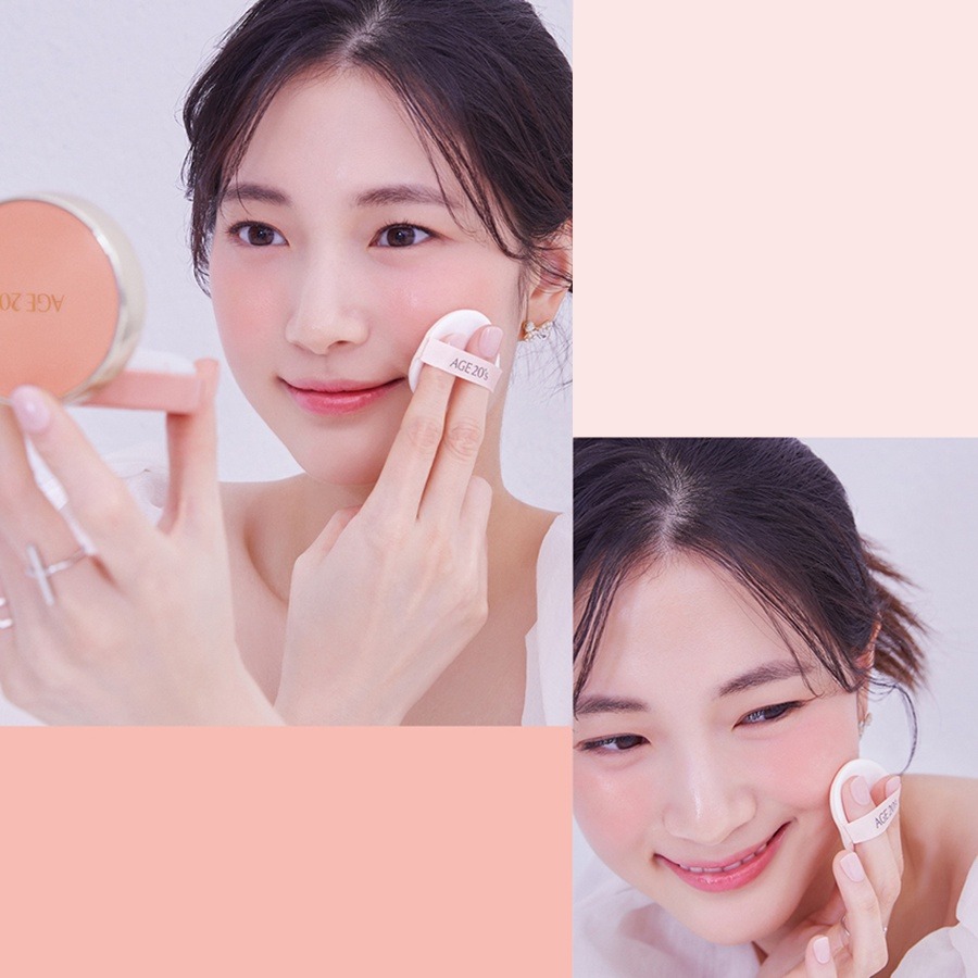Phấn má hồng AGE 20's Essence Blusher Pact 7g