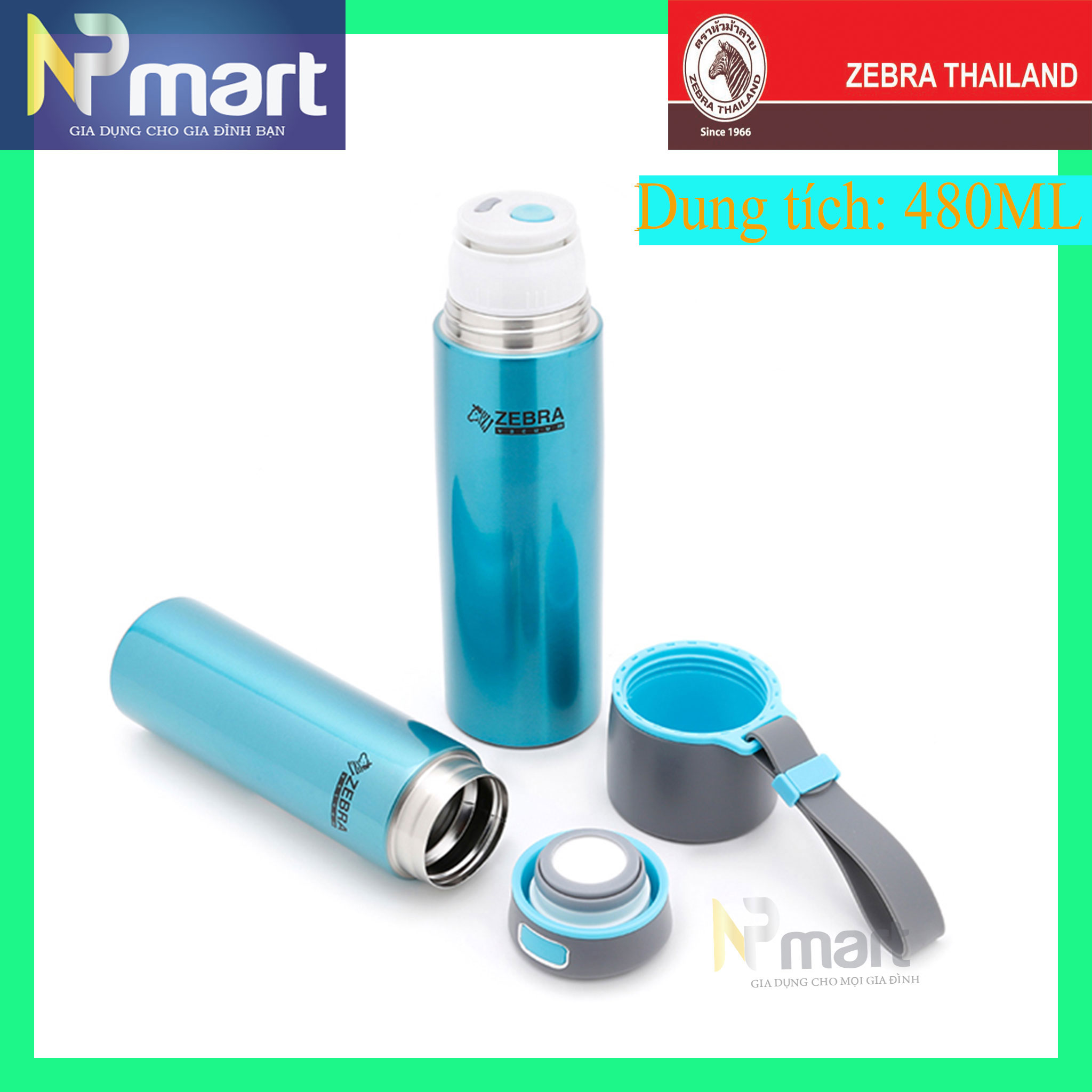 Bình giữ nhiệt Zebra   Flask Zelect 0.48L - 112949