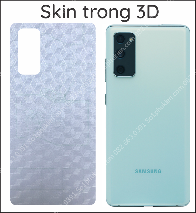 Miếng dán carbon mặt lưng Samsung S20 FE